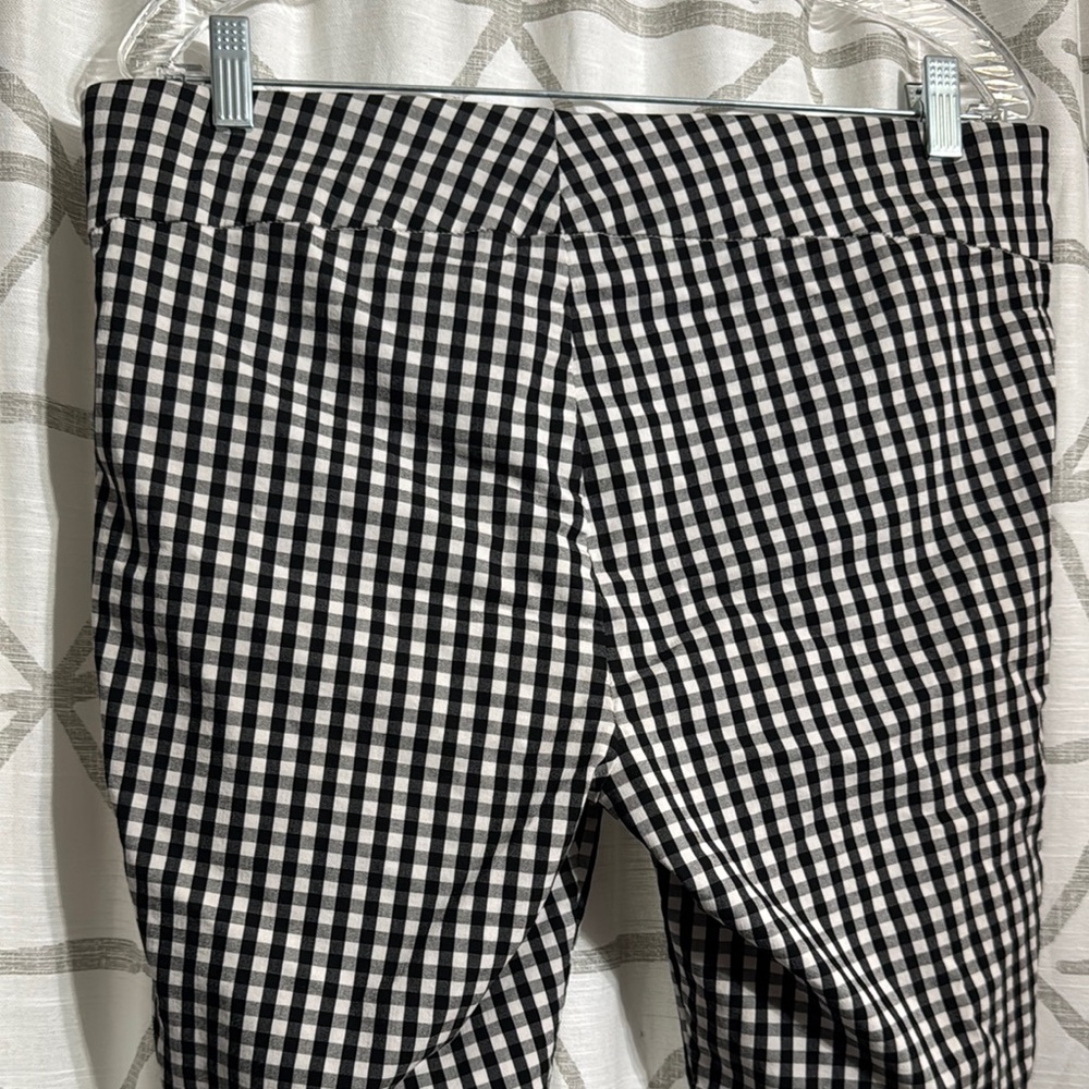 Rafaella Black and White Gingham Pants - Picture 5 of 6